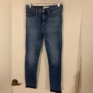 Denim Forum Nico Mid Rise Skinny Crop